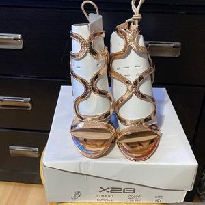 Rose Gold sandals
